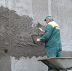 Оштукатуривание стен из пеноблоков жилого дома